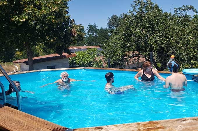 piscine vacances à la ferme