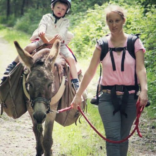 randonnée avec âne des indiens