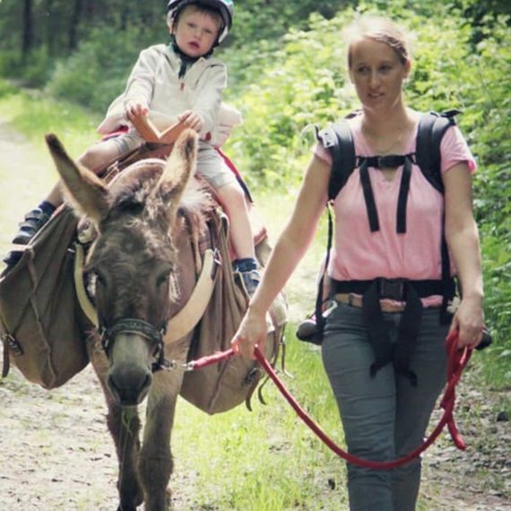 randonnée avec âne des indiens